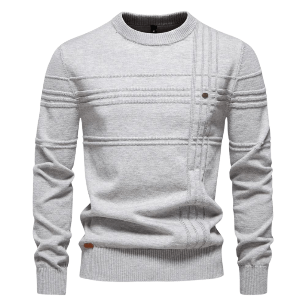 MAURO™ | MAGLIA ELEGANTE CON MOTIVO A QUADRI