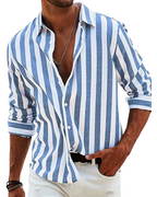 PIERO™ | CAMICIA A RIGHE STILE RIVIERA