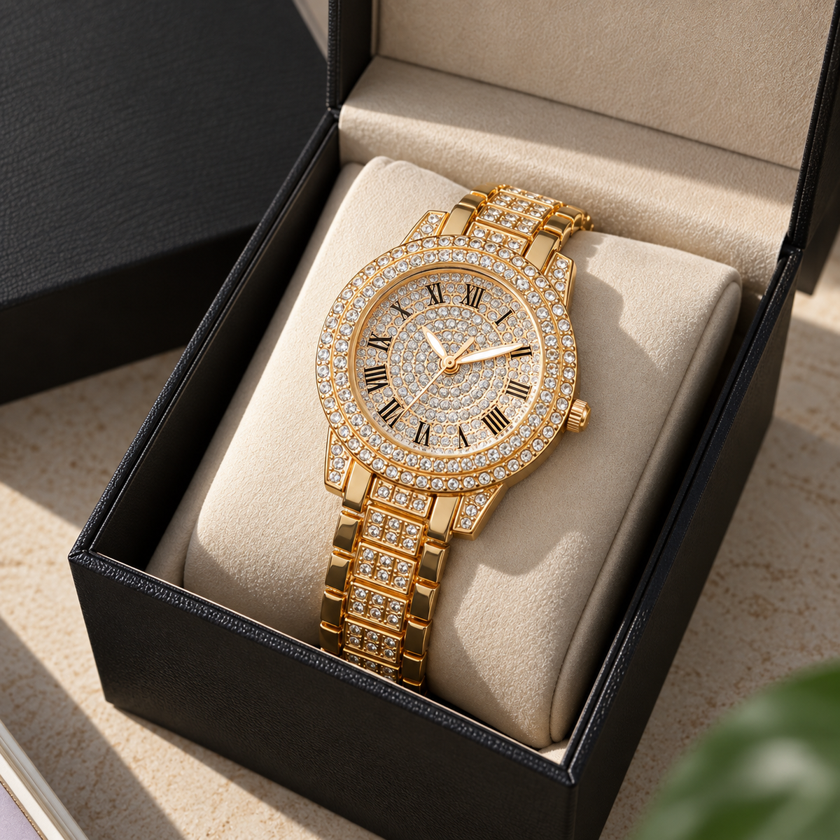 Romari Diamond Watch Set