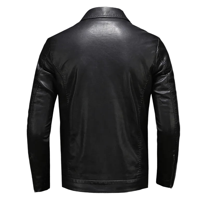 TEODORO™ - GIACCA DI PELLE BIKER