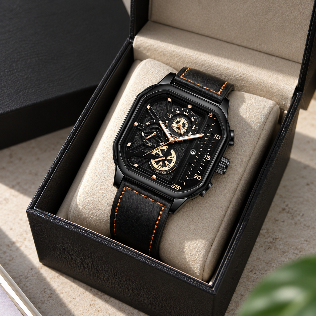 Varen Precision Square Dial Watch