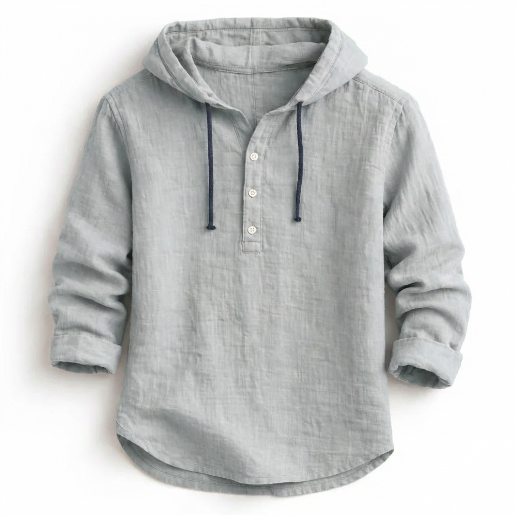 SIMONE™ - CAMICIA DA UOMO IN LINO