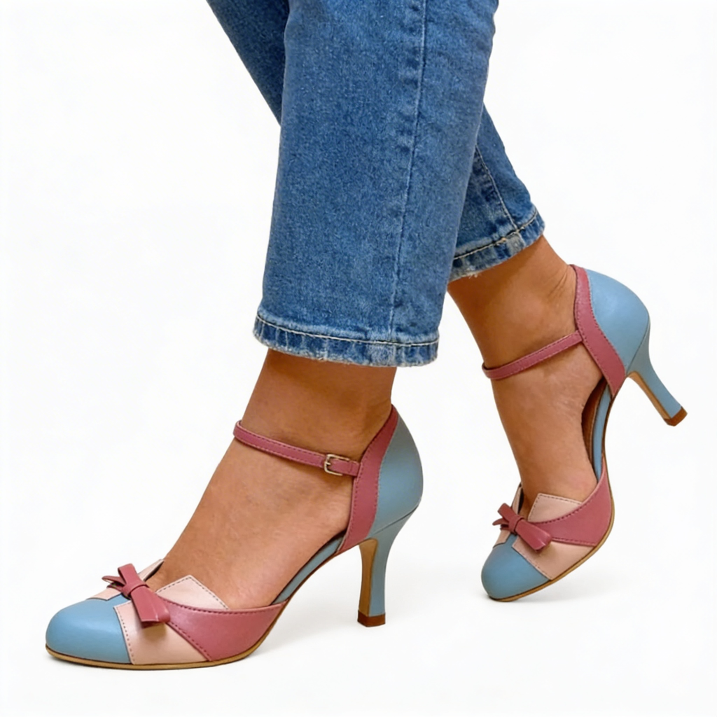 FEDERICA™ | DÉCOLLETÉ COLORATO CON TACCO