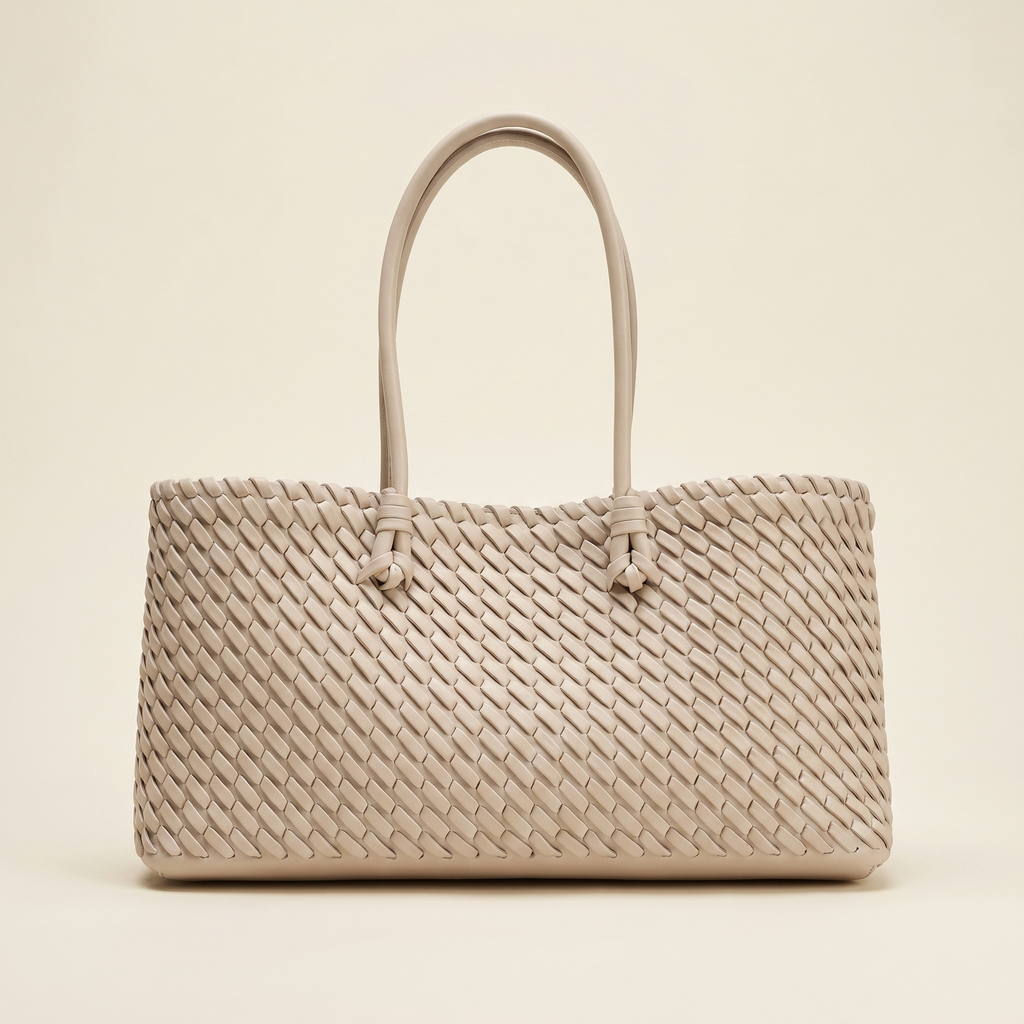 Jenna — Woven Tote Bag