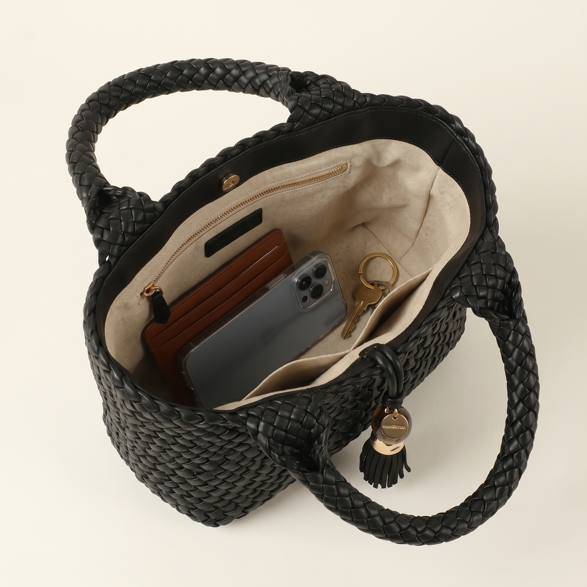 Alina — Woven Tote Bag