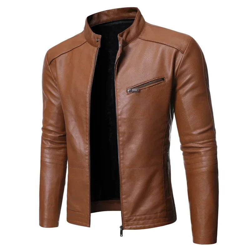 GUALTIERO™ - GIACCA DI PELLE ELEGANTE