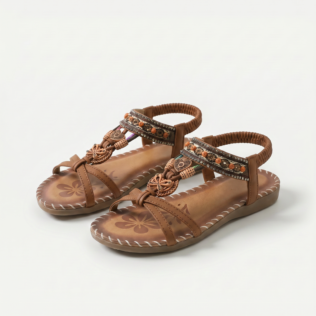 CLAUDIA™ | SANDALI ORTOPEDICI STILE IBIZA COMODI ED ELEGANTI