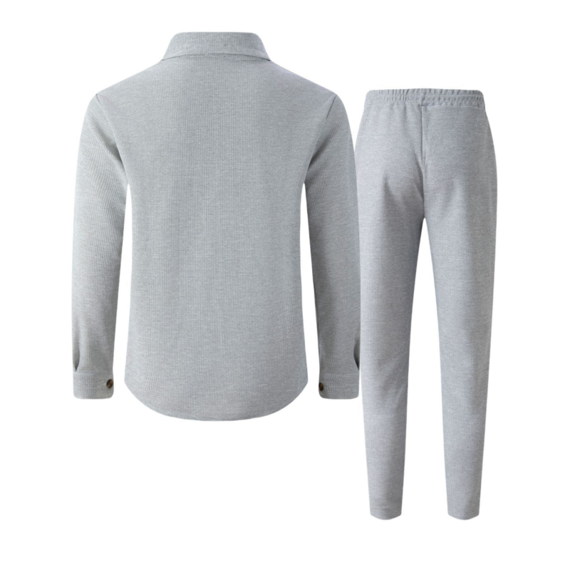 ADRIÁN™ | CONJUNTO  ELEGANTE DE TEJIDO GOFRE